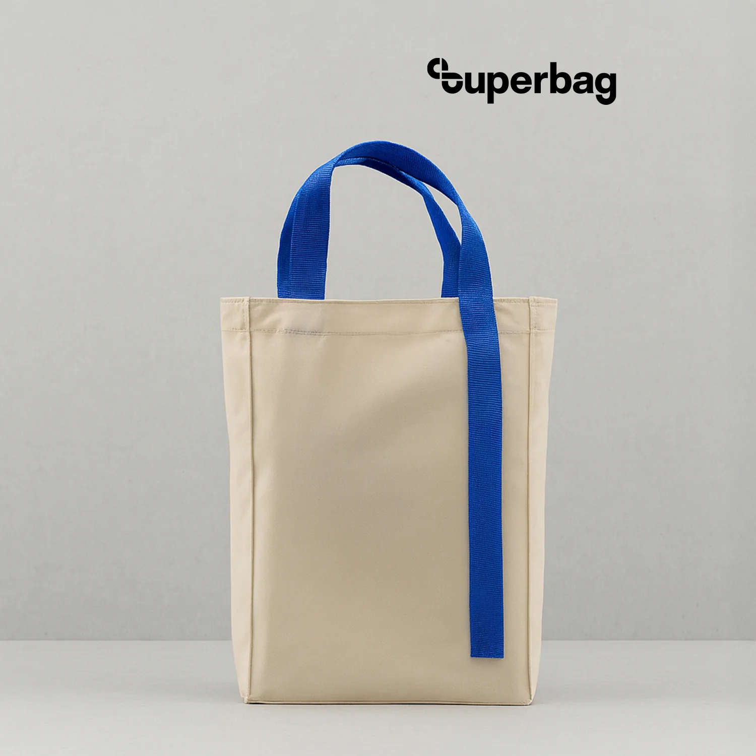 Шоппер Superbag Pack M неокрашенный с синим - фото 2