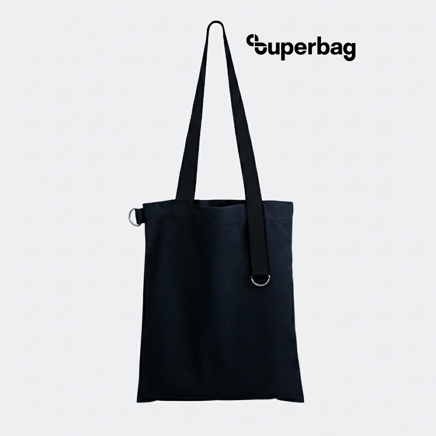Шоппер Superbag black чёрный черный - фото 1