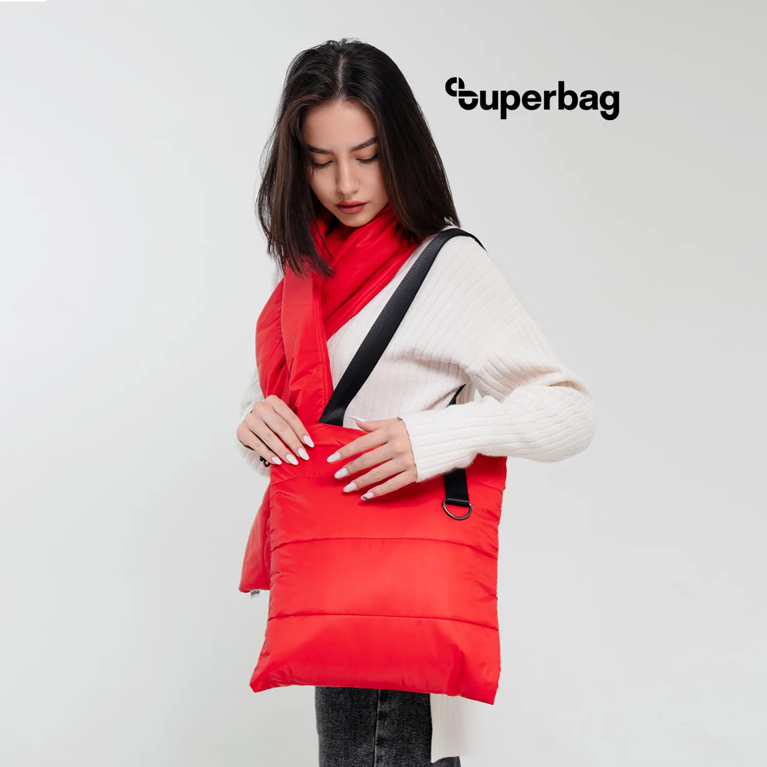 Набор Superbag Bubble красный - фото 2