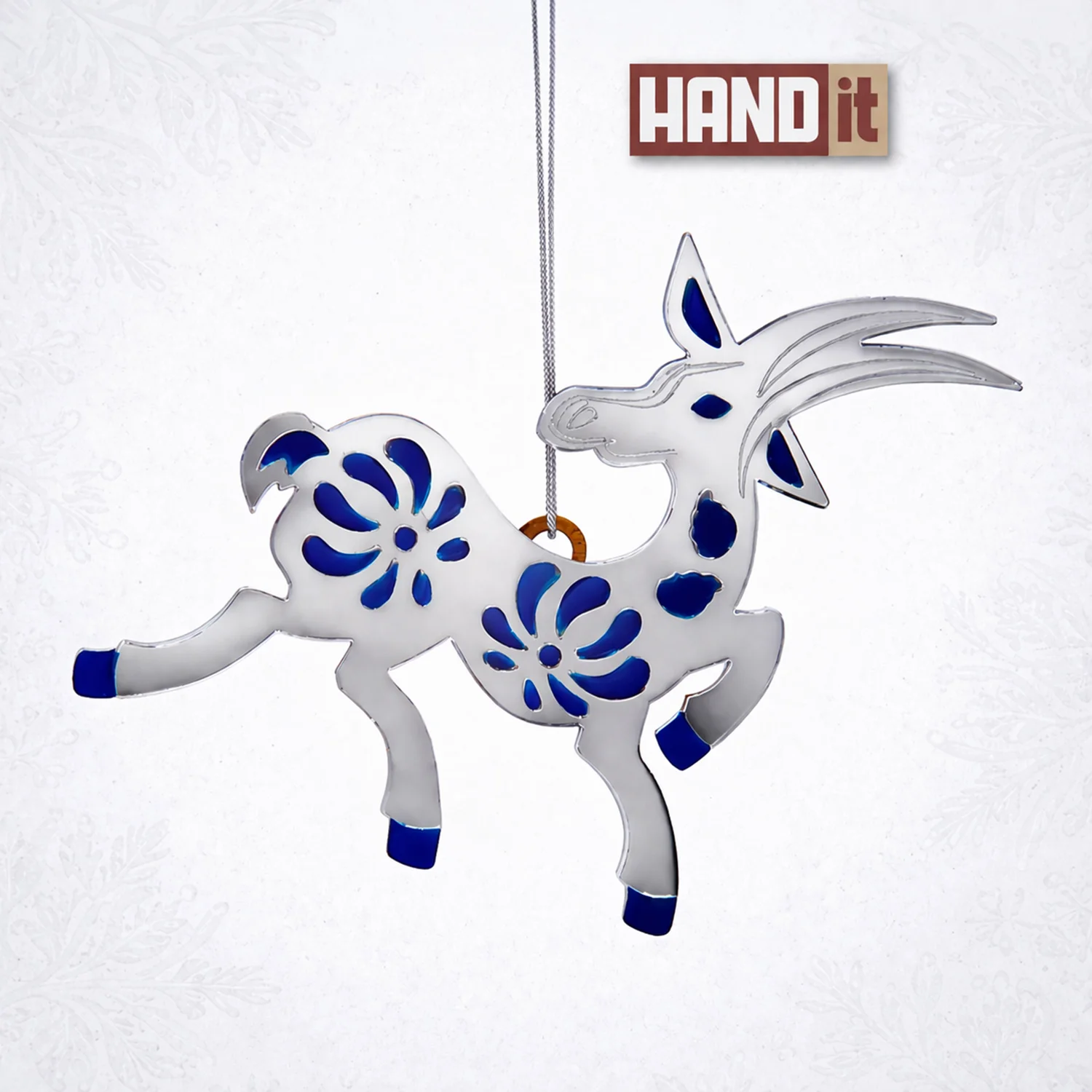 Ёлочная игрушка Коза - фото 3