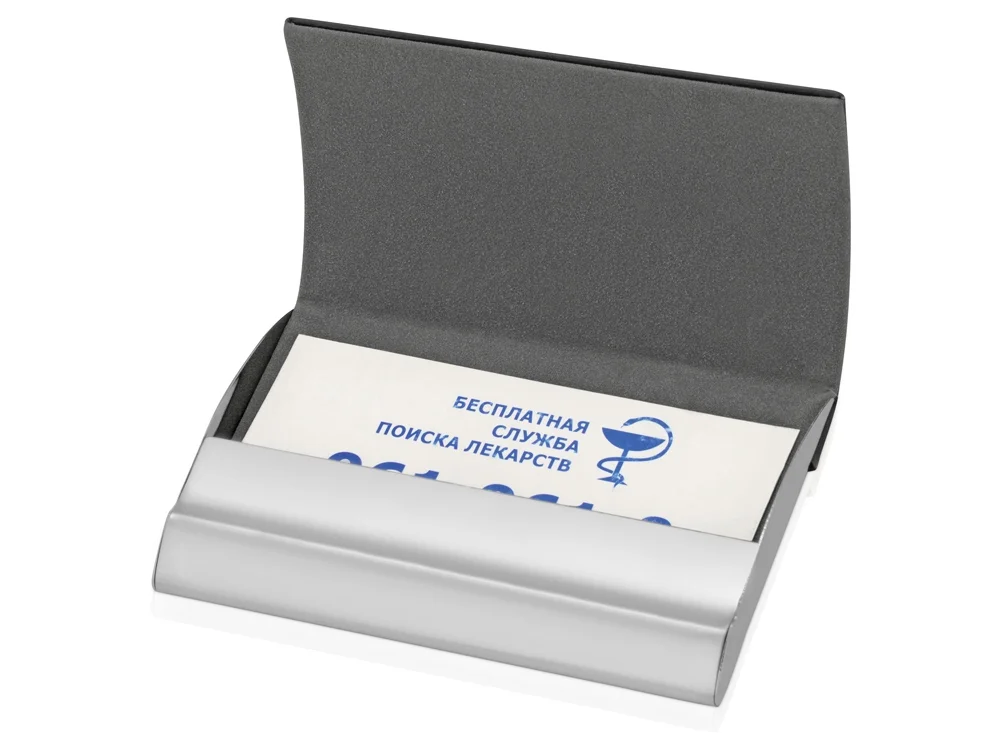 Подарочный набор Партнер черный серебристый - фото 4