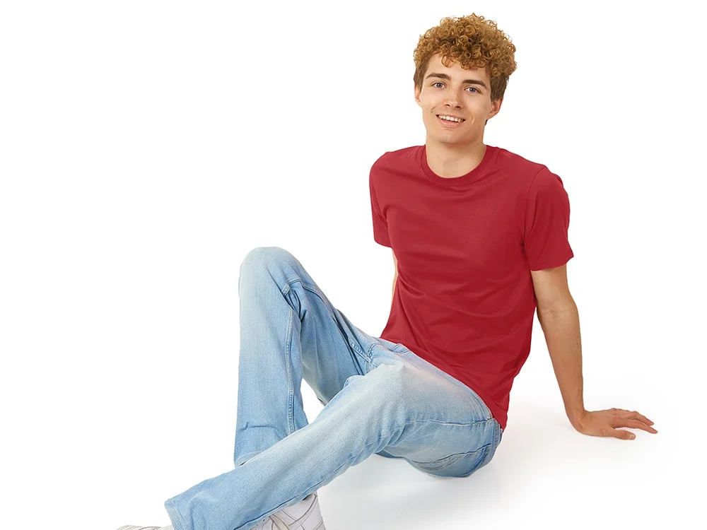 Футболка Heavy Super Club мужская брусничный M - фото 2