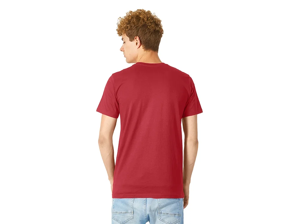 Футболка Heavy Super Club мужская брусничный M - фото 3