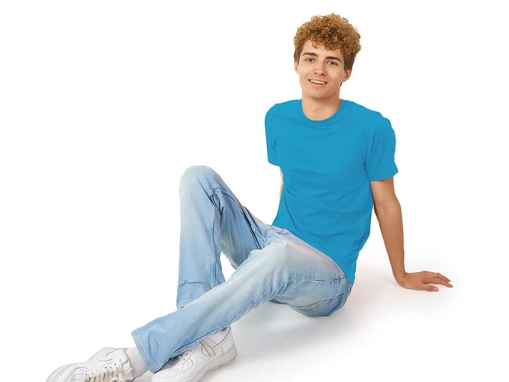 Футболка Heavy Super Club мужская голубой M - фото 2