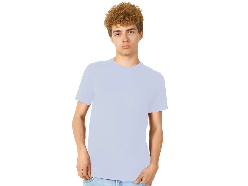 Футболка «Heavy Super Club» мужская, небесно-голубой, M