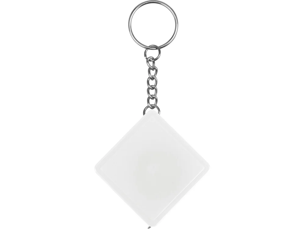 Брелок-рулетка Дюйм 1м белый 1м - фото 3