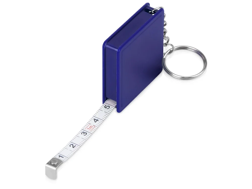 Брелок-рулетка Дюйм 1м синий 1м - фото 2