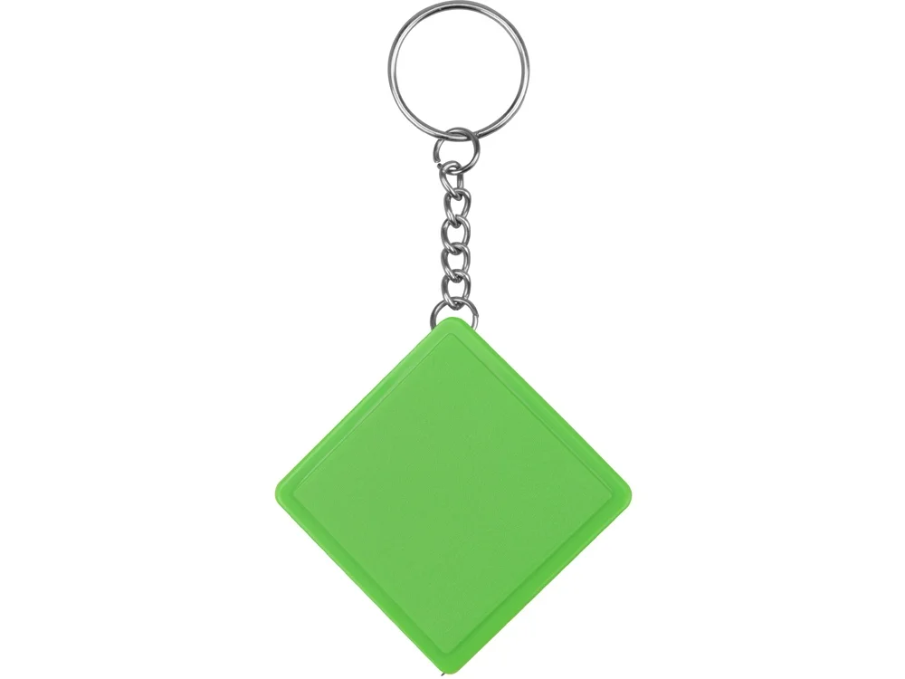 Брелок-рулетка «Дюйм», 1м, зеленое яблоко/серебристый, 1м - фото 3