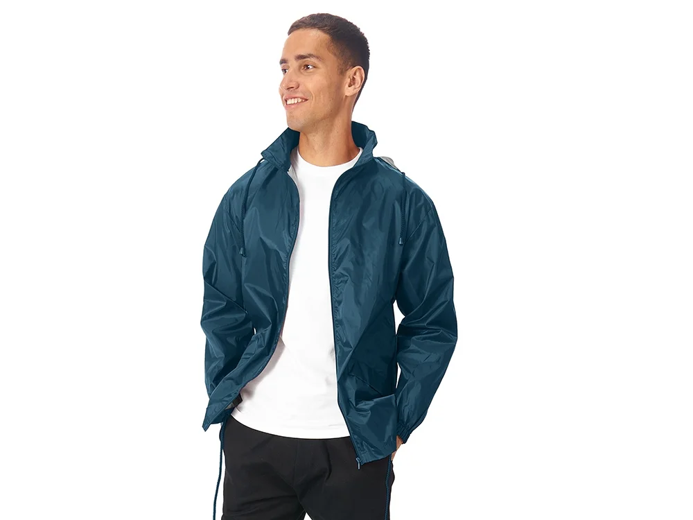 Ветровка "Miami" мужская, темно-синий, L - фото 2