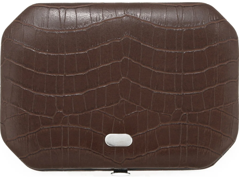 Маникюрный набор Белла коричневый черный серебристый - фото 3