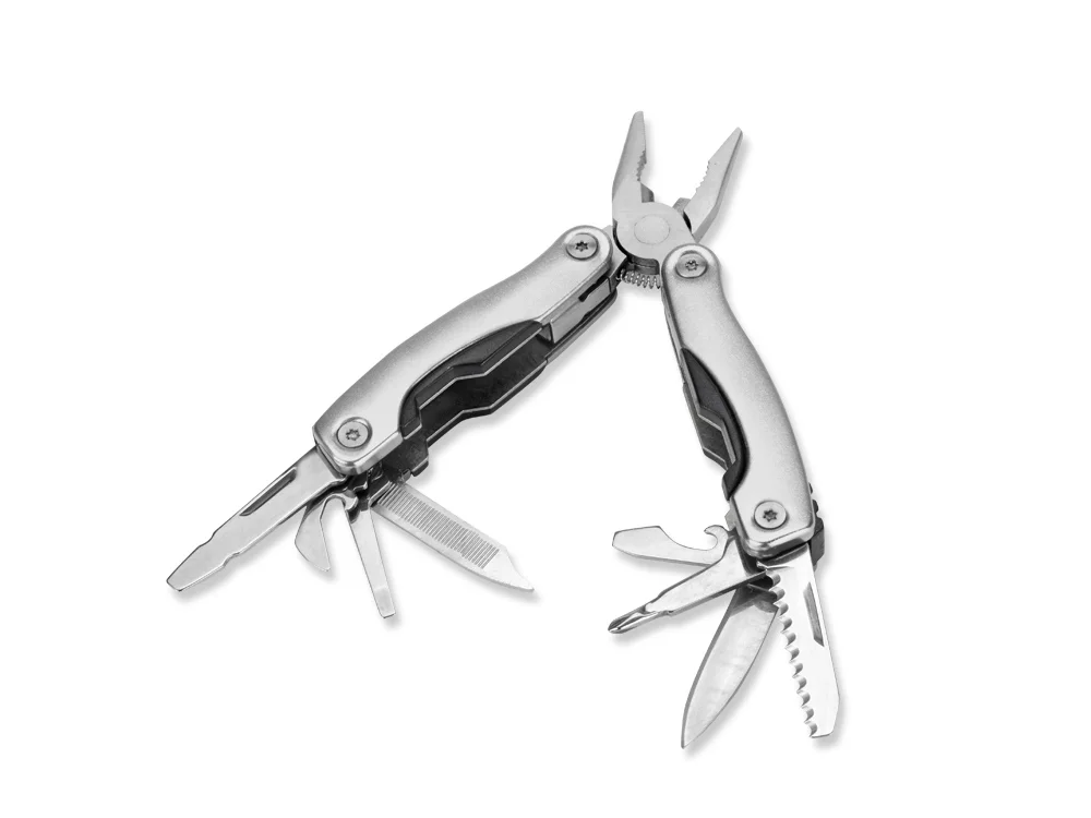 Мультиинструмент-пассатижи Путешественник серебристый/черный - фото 3