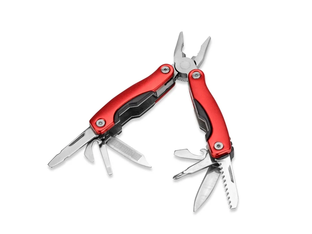 Мультиинструмент-пассатижи Путешественник красный/черный - фото 3