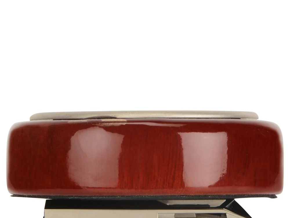 Ручка шариковая в виде рычага переключения скоростей красное дерево/серебристый - фото 4