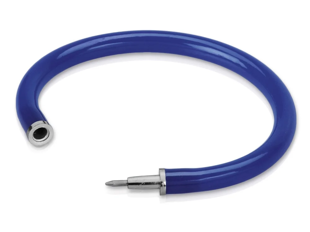 Ручка шариковая-браслет Арт-Хаус синий - фото 2