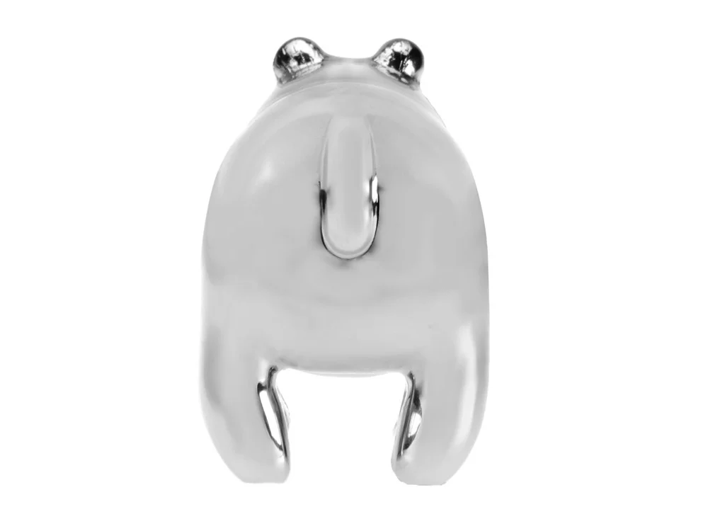 Часы Медведь серебристый - фото 6