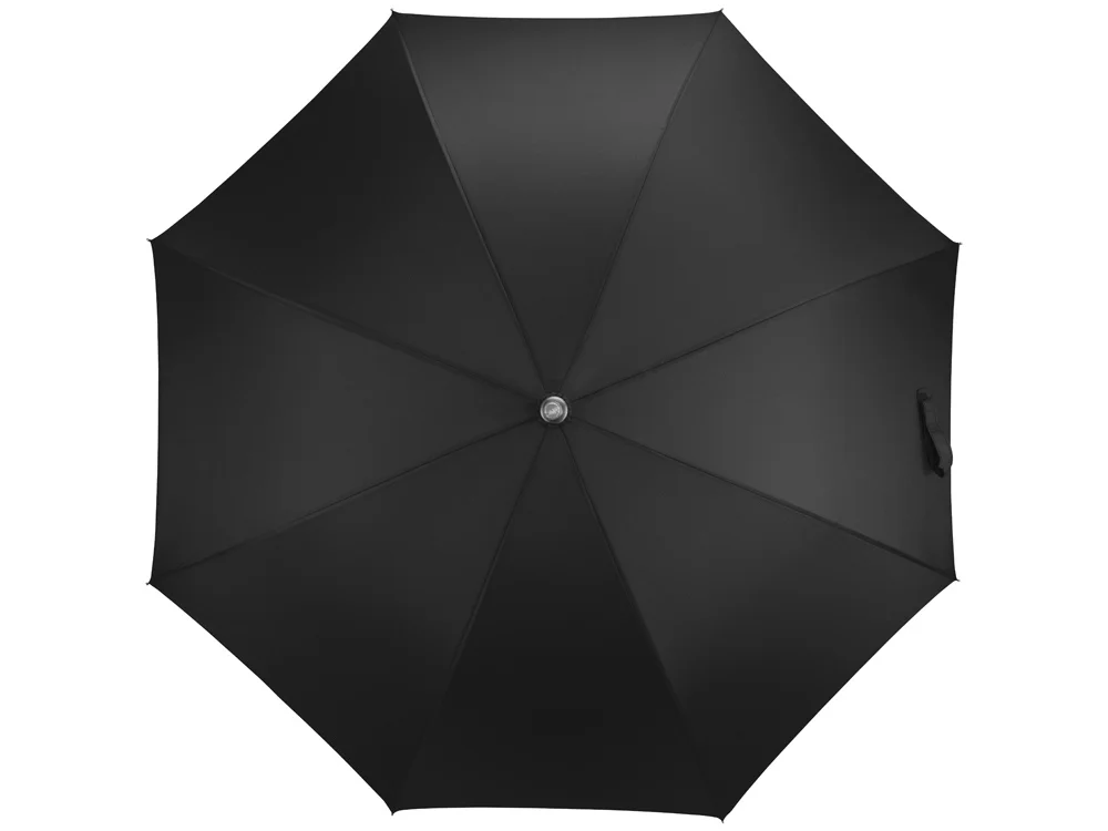 Зонт- трость Дождь черный серебристый - фото 4