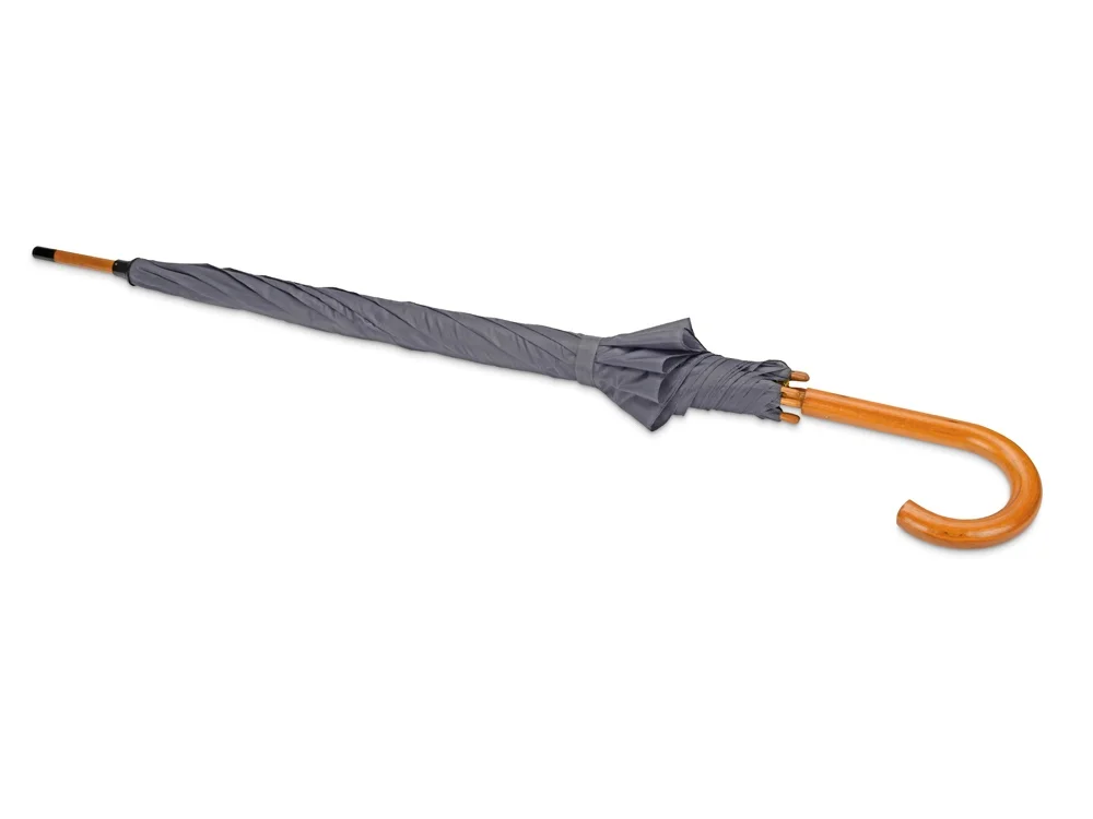 Зонт-трость Радуга серый - фото 3