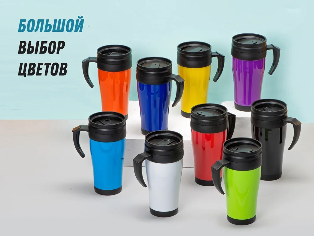 Термокружка Silence черный 350 мл - фото 11