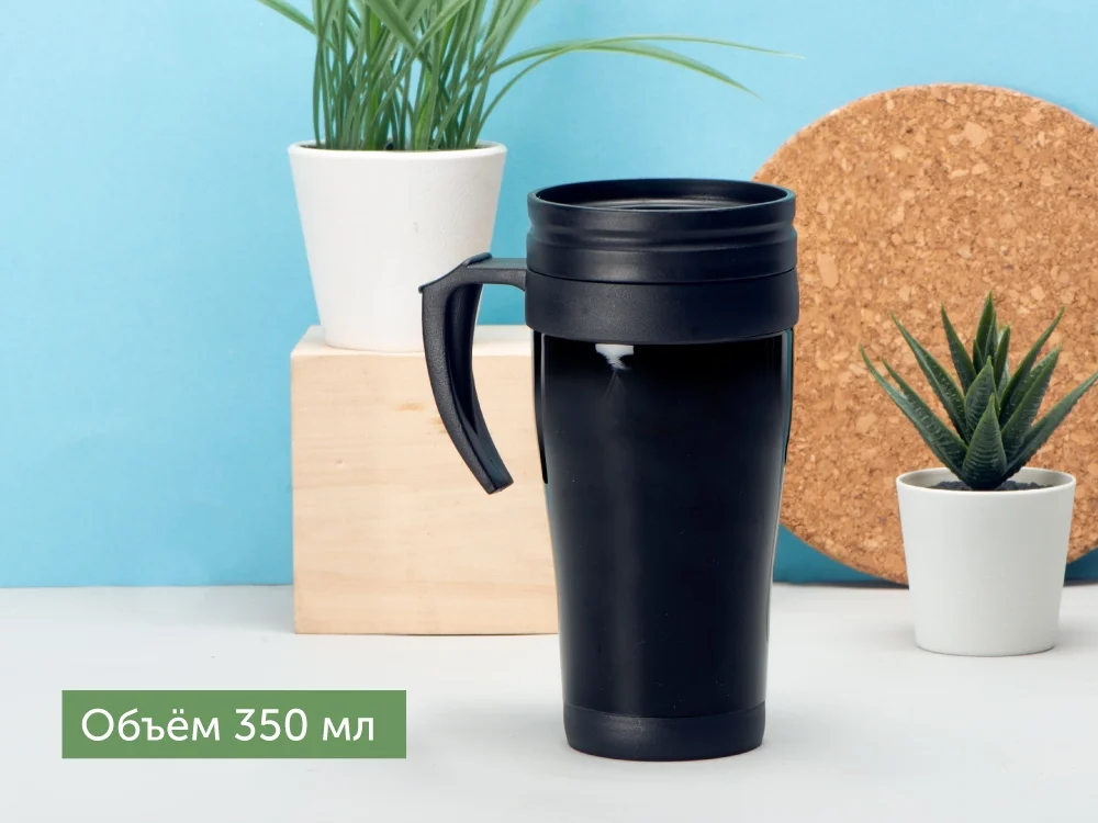 Термокружка Silence черный 350 мл - фото 8