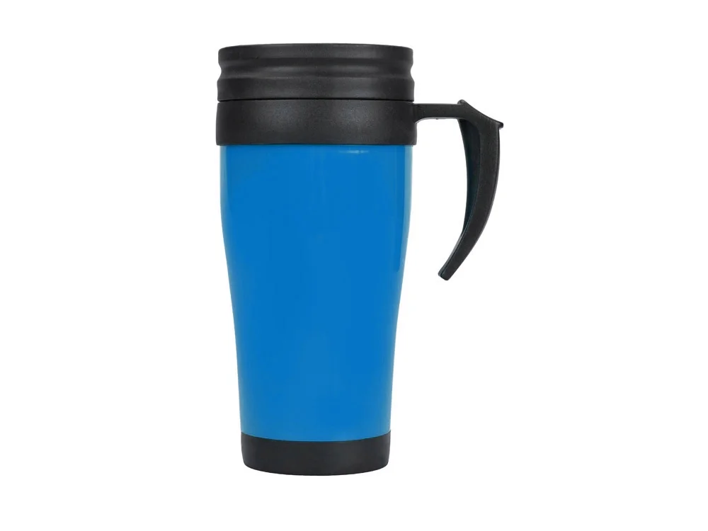 Термокружка Silence голубой/черный 350 мл - фото 3