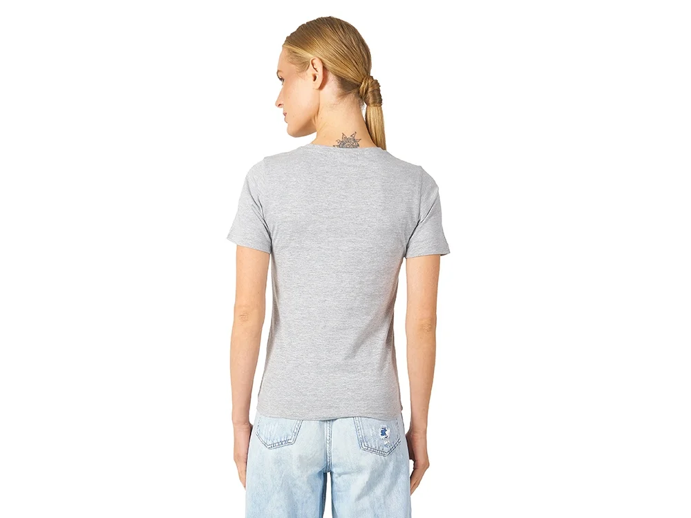 Футболка Heavy Super Club женская серый меланж M - фото 3