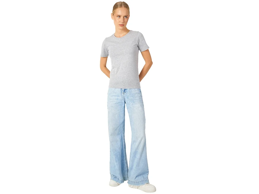 Футболка Heavy Super Club женская серый меланж M - фото 4