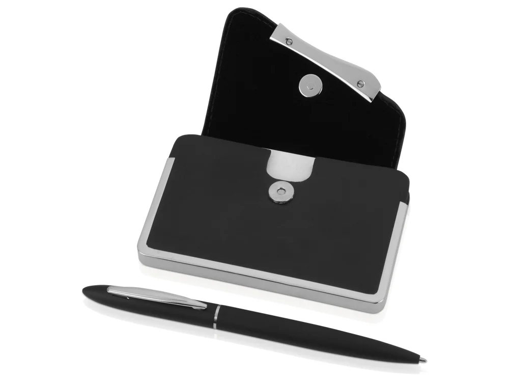 Подарочный набор Лондон черный/серебристый - фото 2