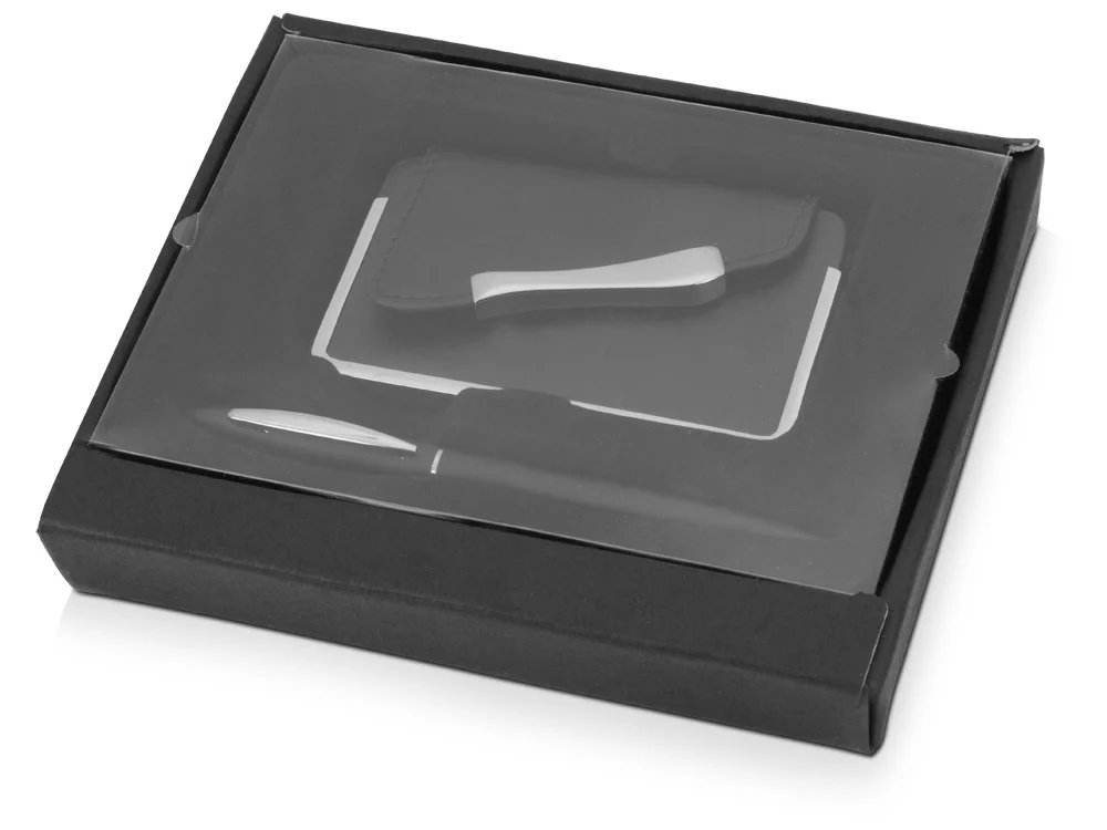 Подарочный набор Лондон черный/серебристый - фото 6