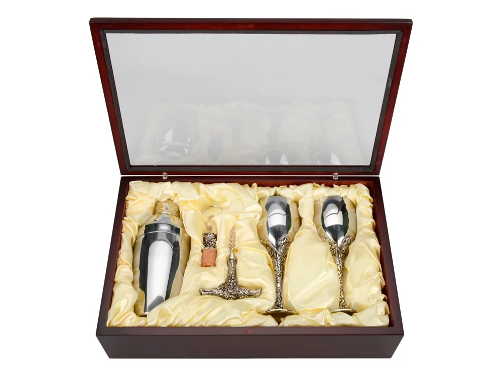 Набор для коктейлей «Эксклюзив», серебристый, 500 мл, 2 х 200 - фото 2