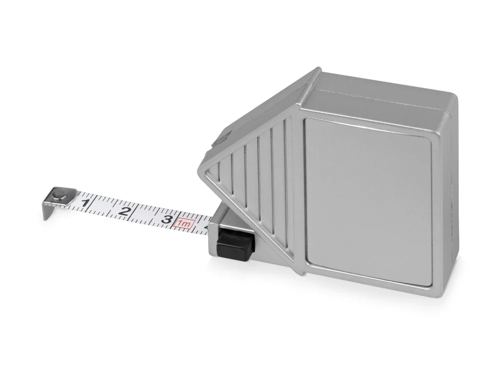 Брелок-рулетка «Домик», 1м, серебристый, 1м - фото 2