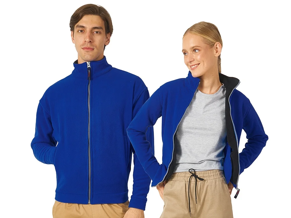 Куртка флисовая "Nashville" женская, синий классический/черный, S - фото 6