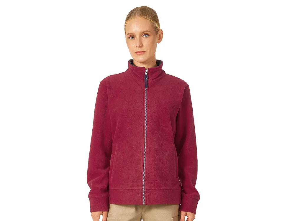 Куртка флисовая Nashville женская красный/пепельно-серый S