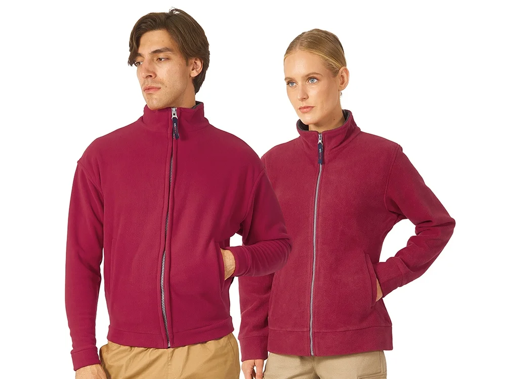 Куртка флисовая Nashville женская красный/пепельно-серый S - фото 6