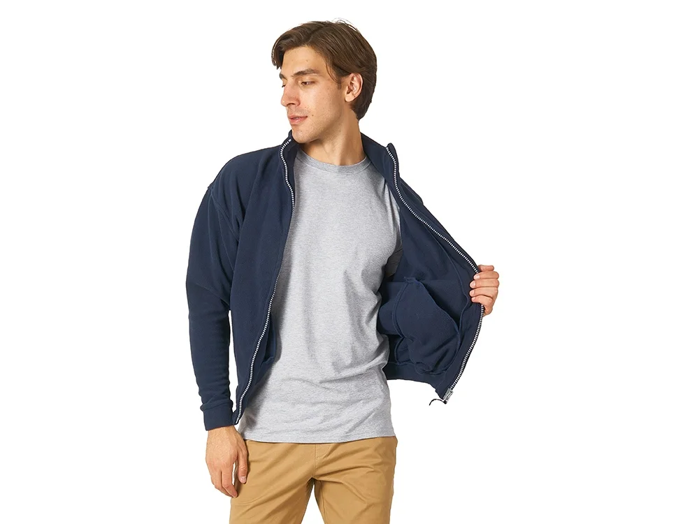 Куртка флисовая "Nashville" мужская, темно-синий, S - фото 2