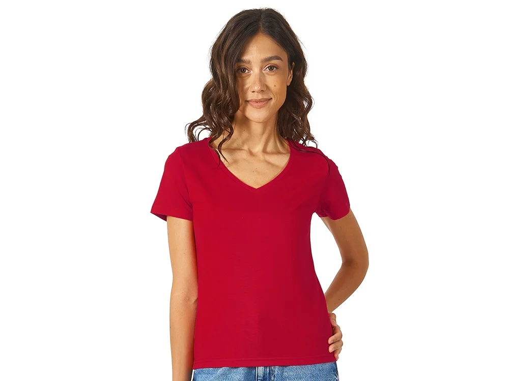 Футболка Heavy Super Club женская с V-образным вырезом - фото 2