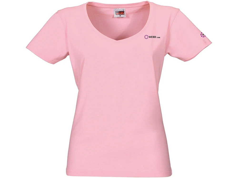 Футболка Heavy Super Club женская с V-образным вырезом - фото 3