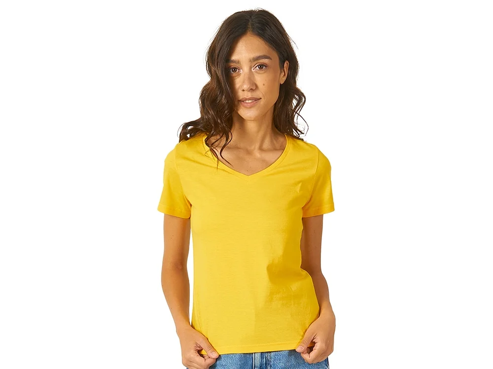 Футболка Heavy Super Club женская с V-образным вырезом - фото 6