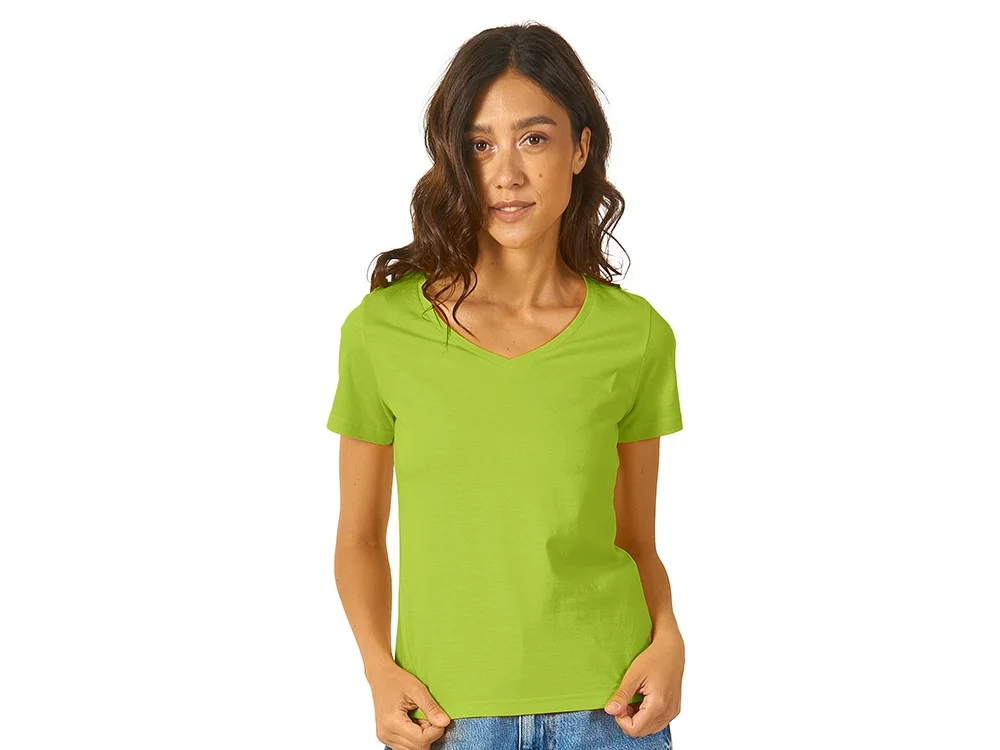 Футболка Heavy Super Club женская с V-образным вырезом - фото 8