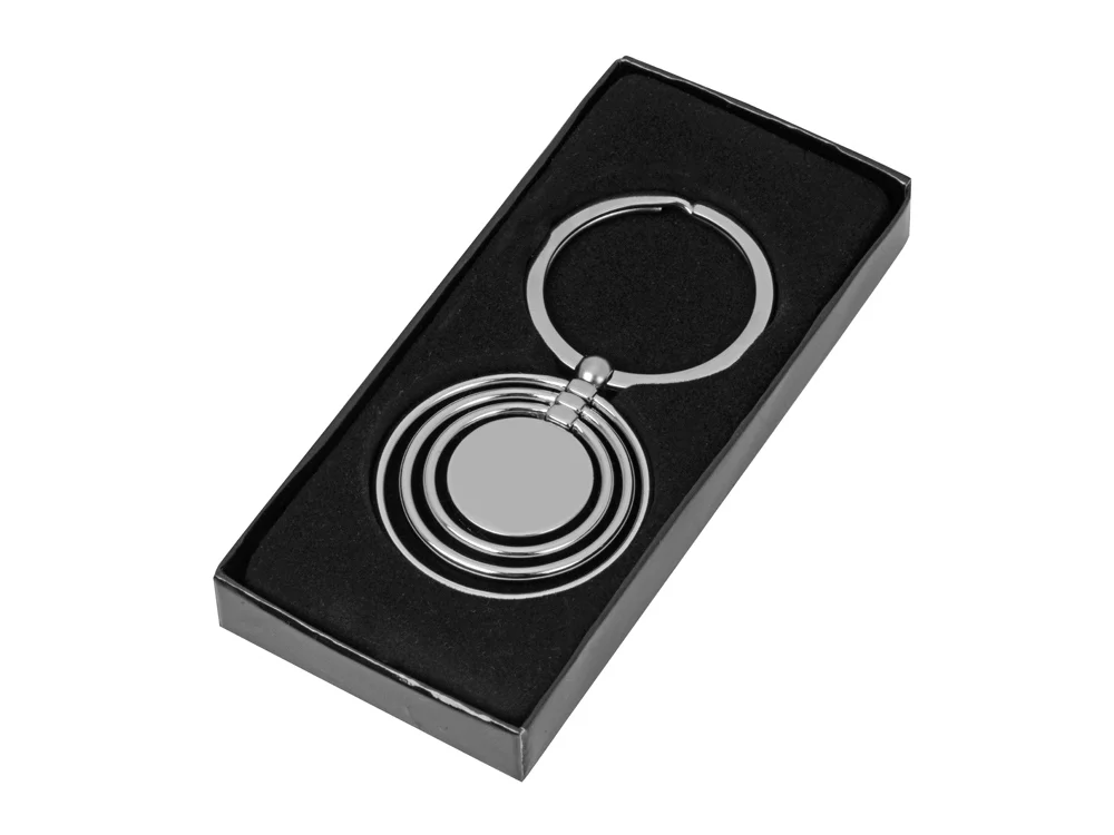 Брелок Кольца серебристый - фото 4