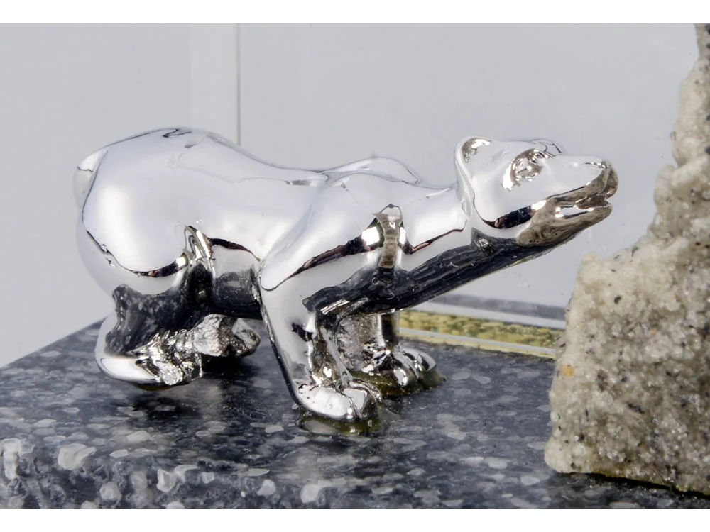 Композиция «Биржевые новости», серый/серебристый/прозрачный - фото 3