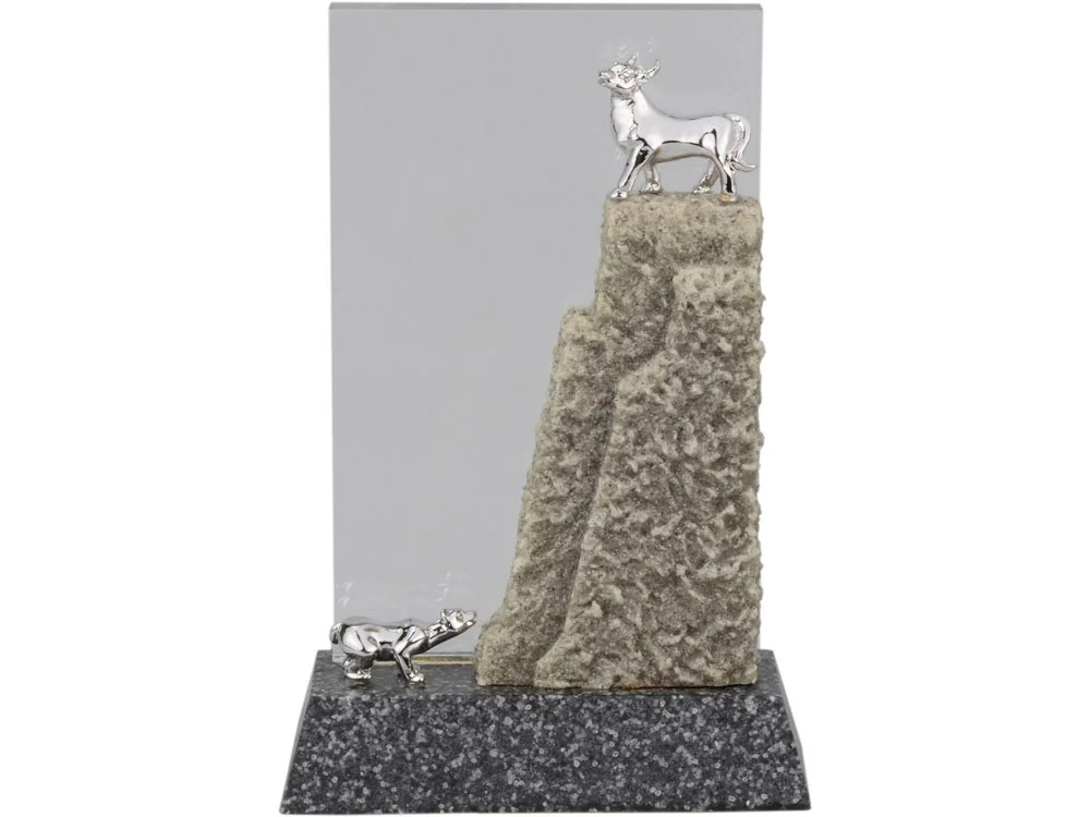 Композиция «Биржевые новости», серый/серебристый/прозрачный - фото 4