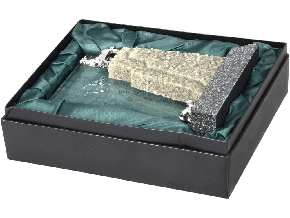 Композиция «Биржевые новости», серый/серебристый/прозрачный - фото 5