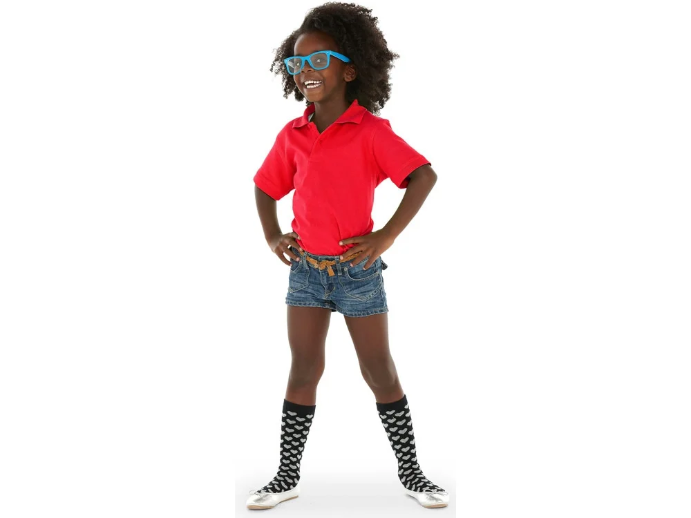 Рубашка поло Boston детская красный 4 - фото 2