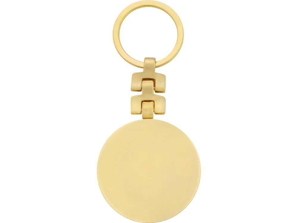 Брелок Юбилей- 50 лет золотистый - фото 3