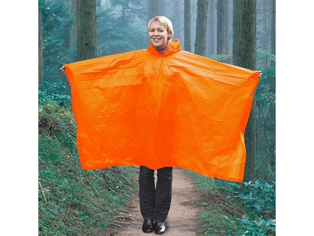 Дождевик «Спасатель», оранжевый/белый - фото 2
