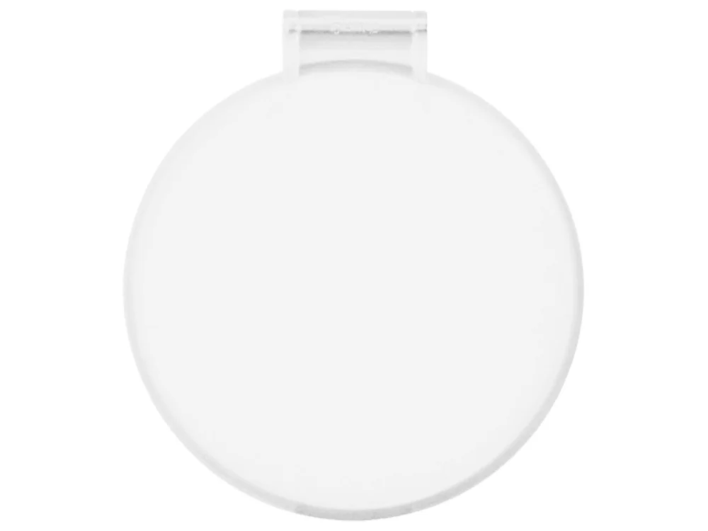 Карманное косметическое зеркало Красотка белый - фото 3