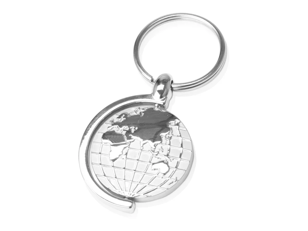 Брелок Sphere серебристый матовый с глянцевыми элементами - фото 5