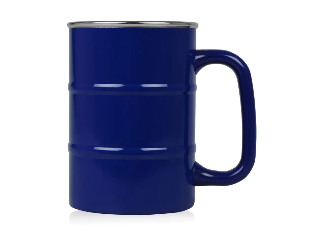 Кружка Баррель синий 400 мл - фото 2