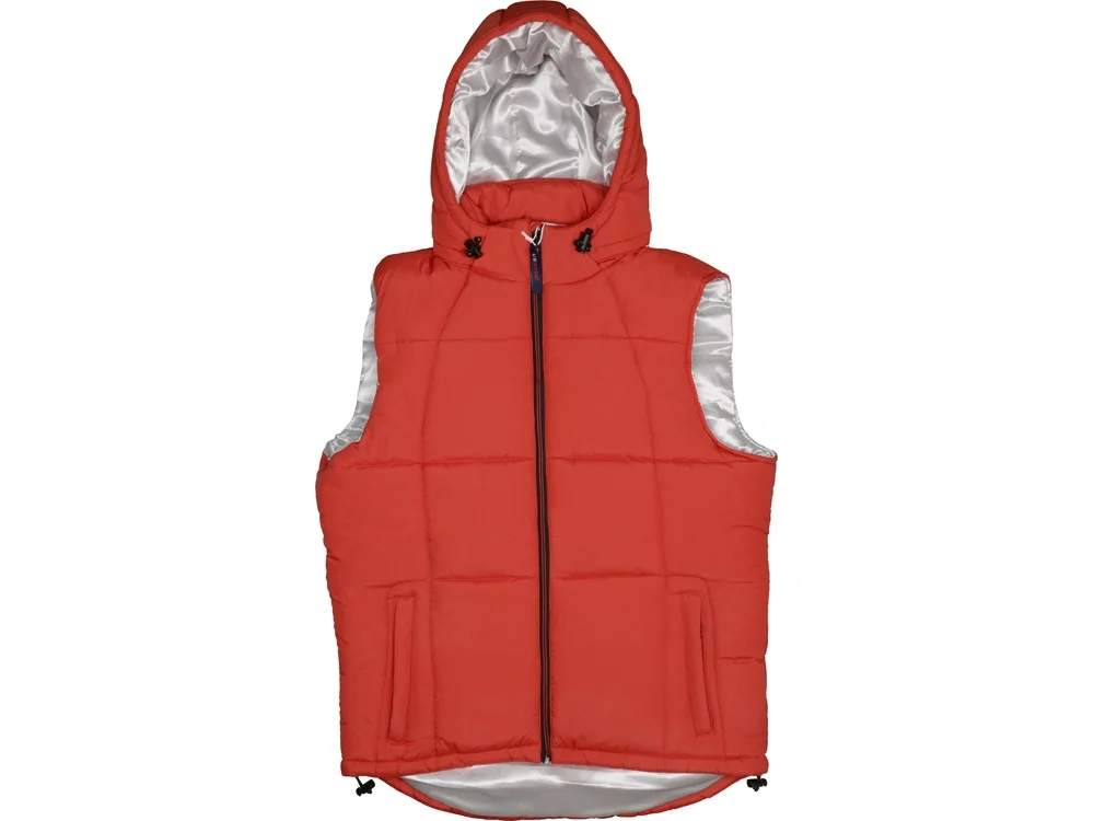 Жилет "Vigour" мужской, красный/стальной, S - фото 5