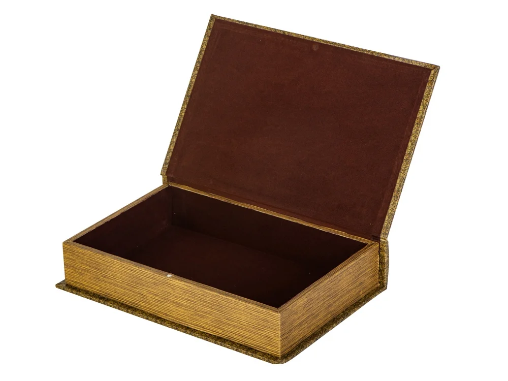 Подарочная коробка Карта мира L коричневый - фото 2